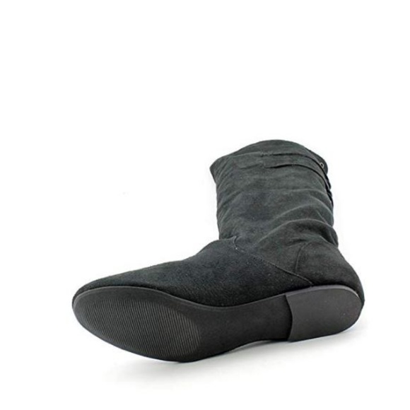 Material Girl Bonita Knee-High Boots Black-NEW - Picture 5 of 5